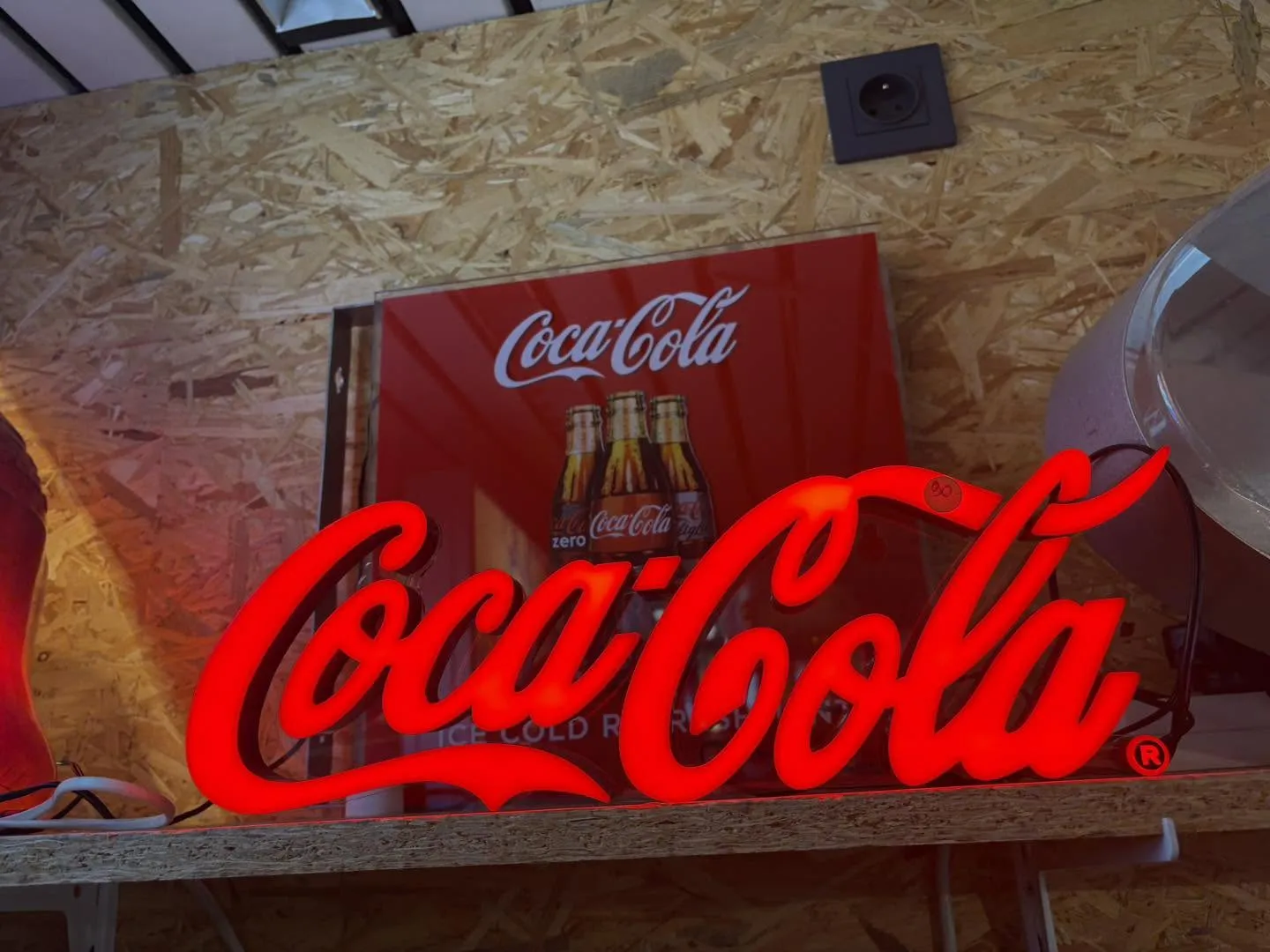 Enseigne néon Coca-Cola – 
