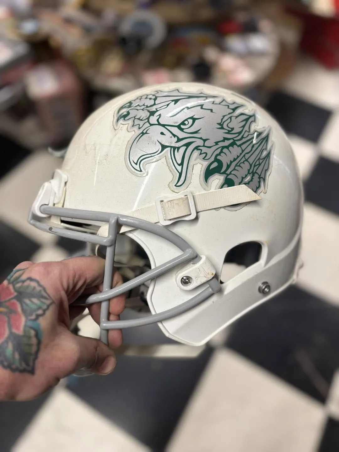 Casque de football américain blanc – 