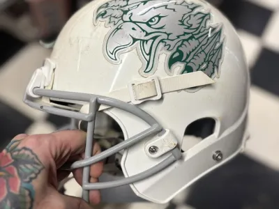 Casque de football américain blanc – 