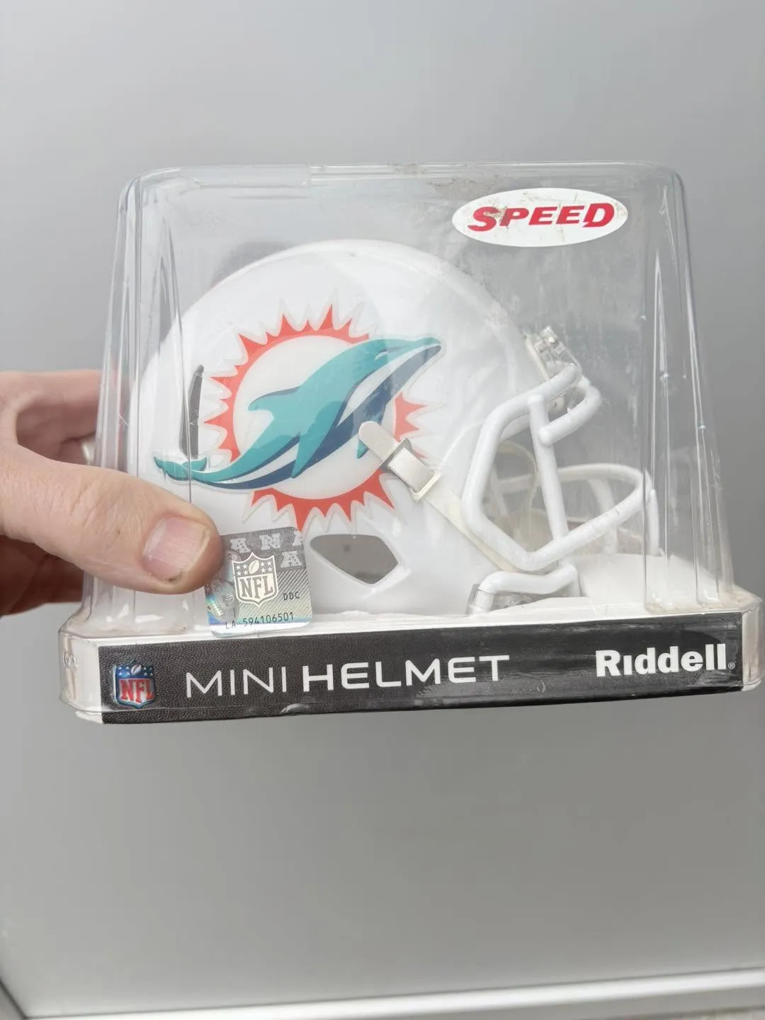 Mini casque Riddell Miami Dolphins – 