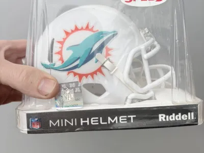 Mini casque Riddell Miami Dolphins – 