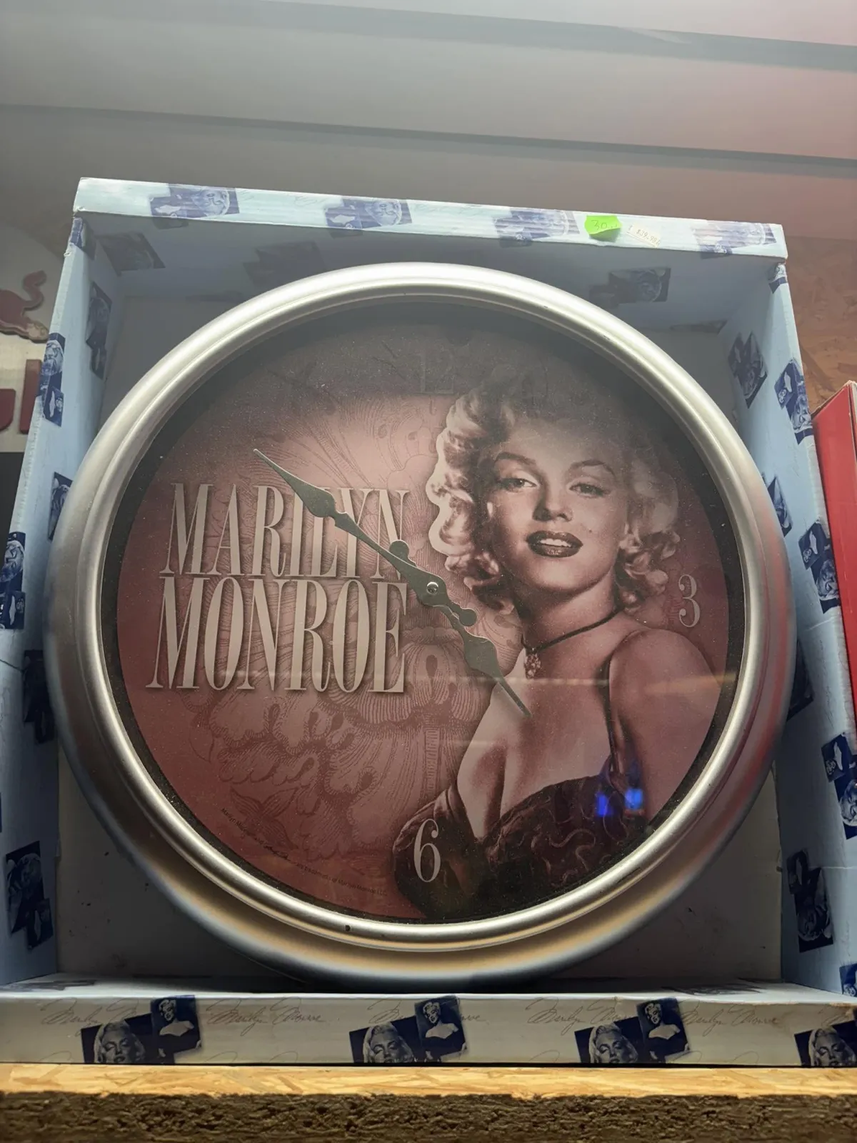 Horloge murale Marilyn Monroe – 
