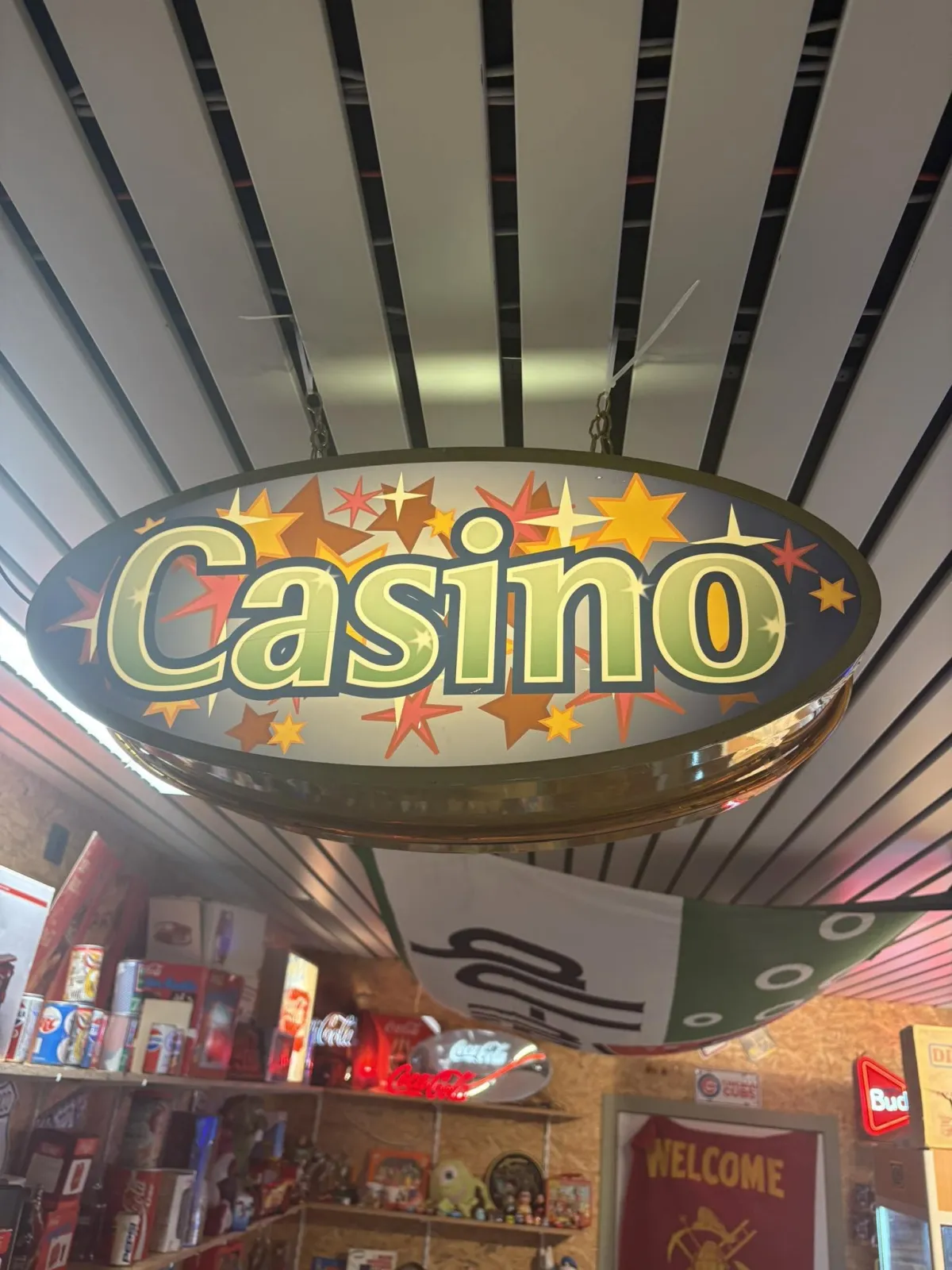 Enseigne lumineuse « Casino » – 