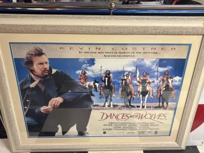 Affiche encadrée « Danse avec les loups » – 