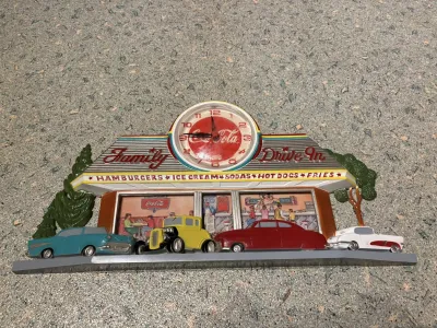 Diorama diner américain – 